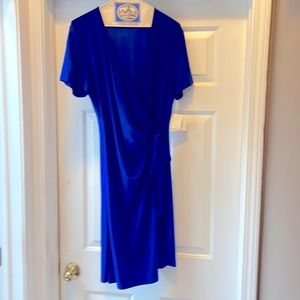 Royal blue dress